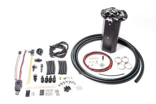 Radium 09-20 Nissan 370Z Fuel Hanger Surge Tank Brushless TI Auto E5LM - Pumps Not Included