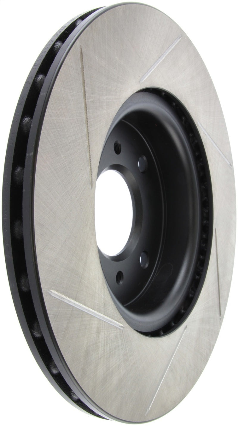 StopTech Power Slot 03-06 Sentra Spec V w/ Brembo SportStop Slotted Front Left Rotor
