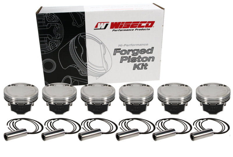 Wiseco Nissan 04 350Z VQ35 4v Dished -10cc 96mm Piston Shelf Stock