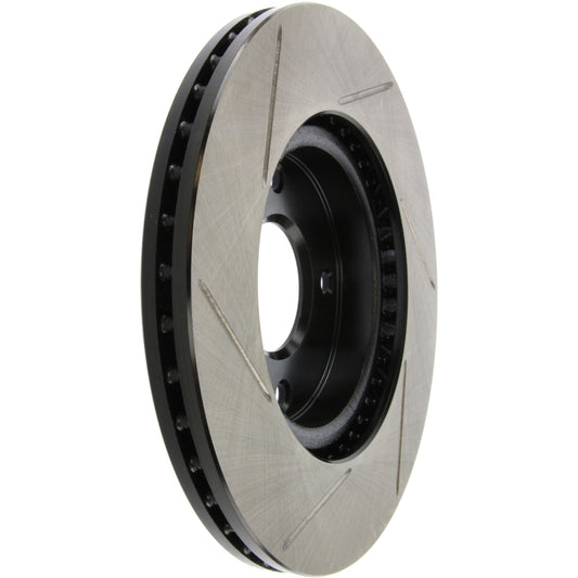 StopTech Power Slot 07-09 Nissan Sentra 2.0L/Versa / 10 Cube SportStop Front Slotted Left Rotor