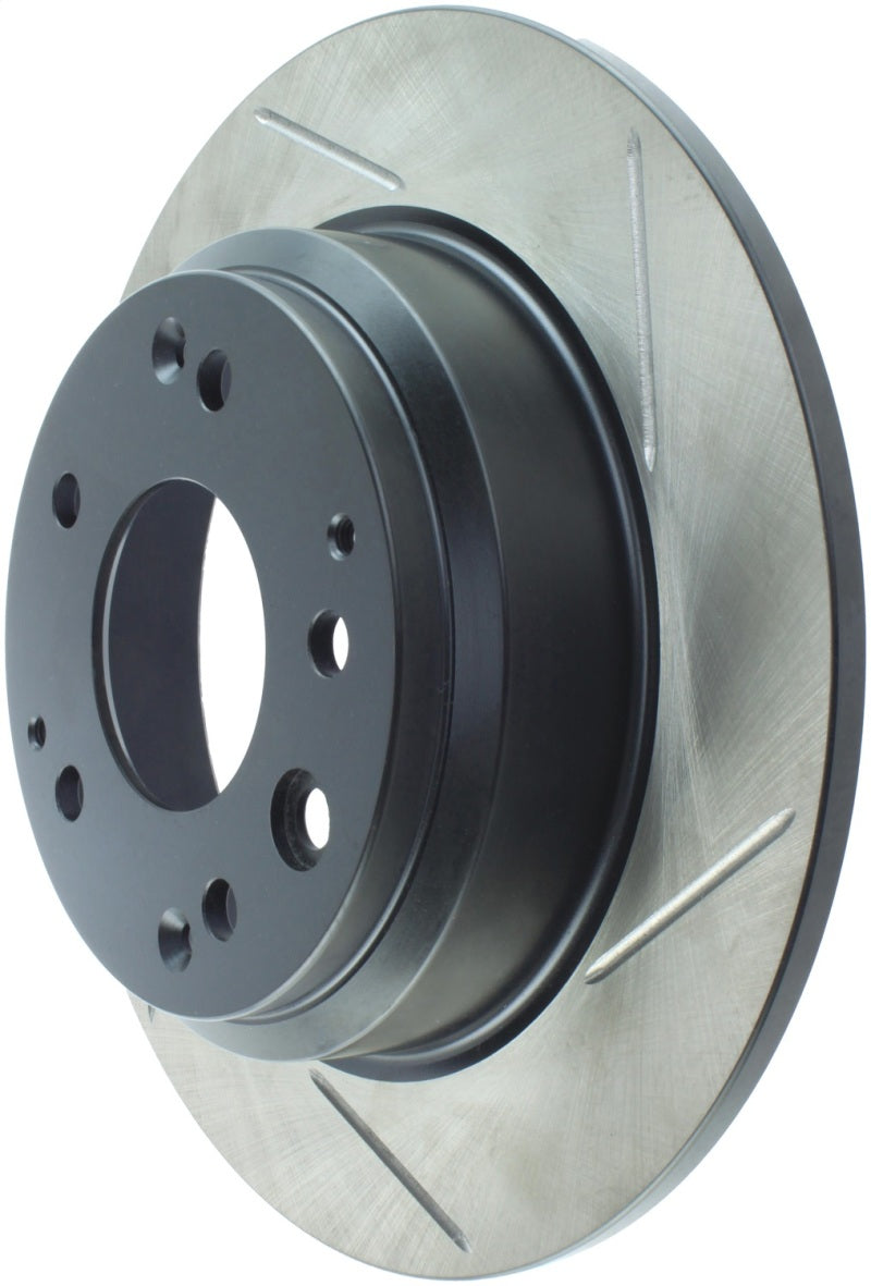 StopTech Power Slot 91-95 Acura Legend / 96-98 RL / 95-98 Honda Odyssey Left Rear Slotted Rotor