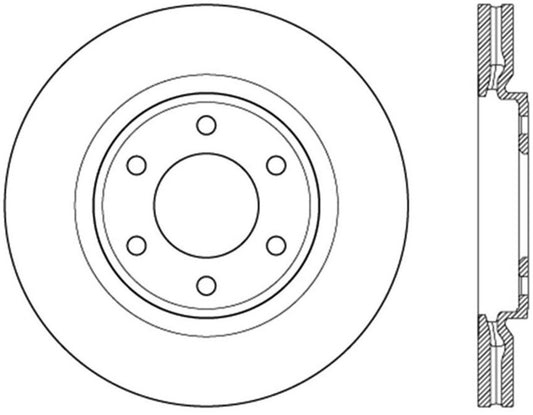 StopTech Slotted Sport Brake Rotor