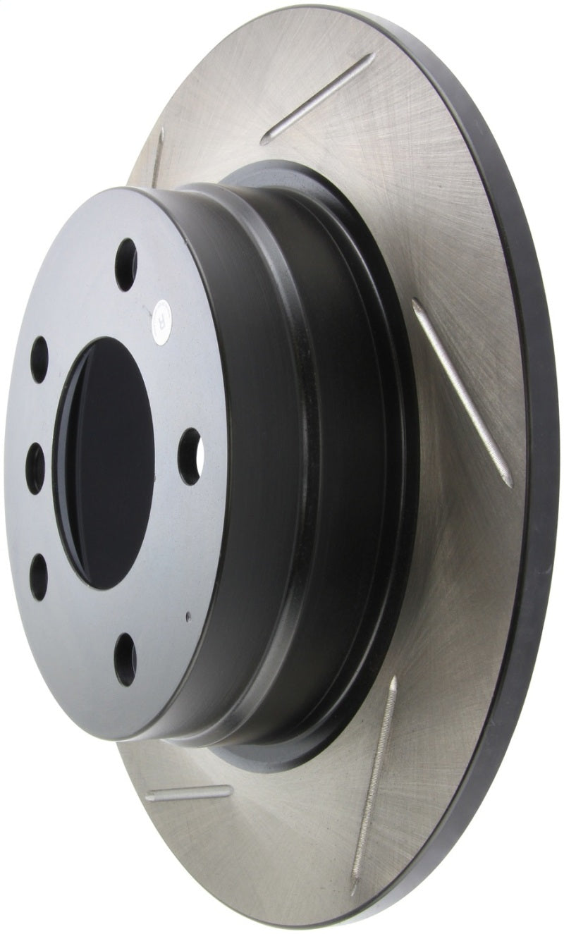 StopTech Power Slot BMW 3 Series Rear Left SportStop Slotted Rotor