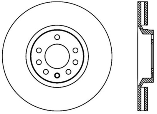 StopTech Slotted Sport Brake Rotor