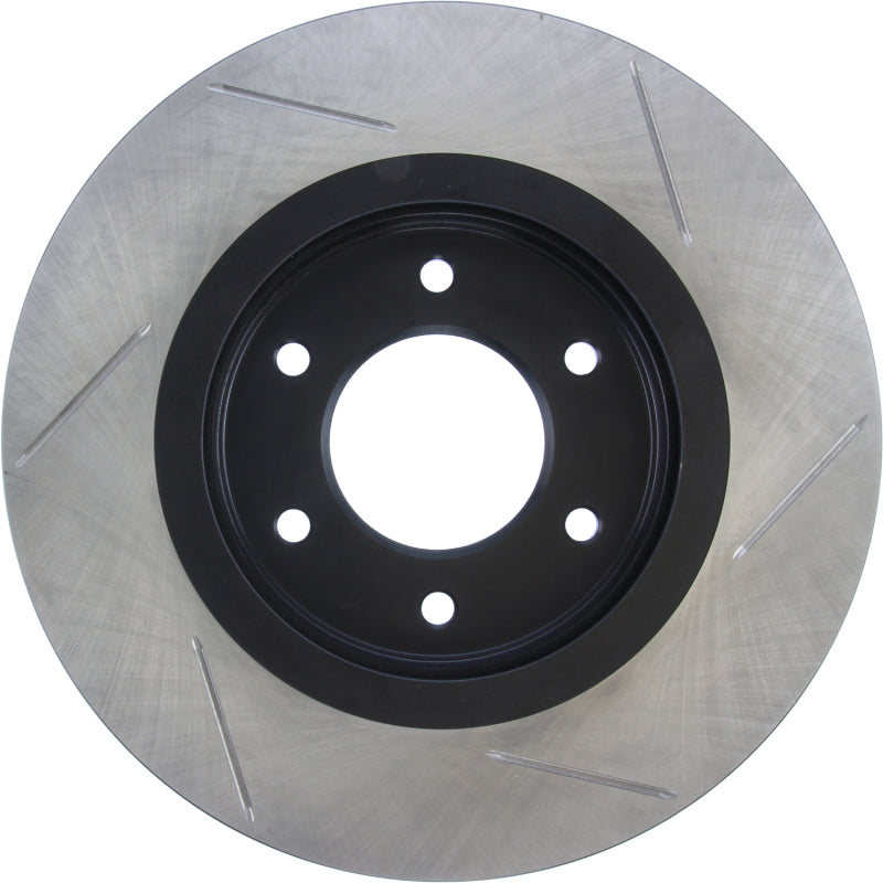 StopTech Power Slot 08-09 Infiniti QX4/QX56 / 07-09 Nissan Armada Right Front Slotted Rotor