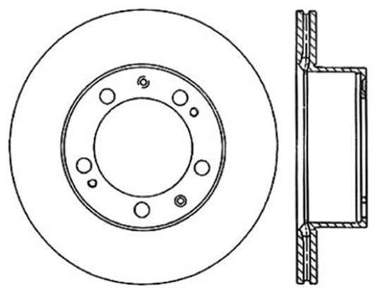 StopTech Slotted Sport Brake Rotor