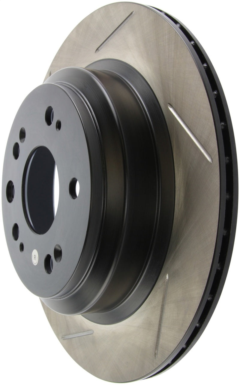StopTech Power Slot 05-10 Acura RL Rear Left Slotted Rotor