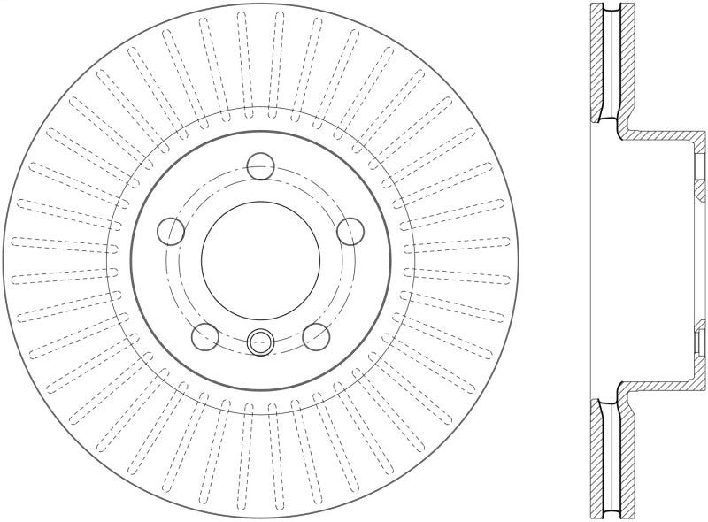 StopTech Slotted Sport Brake Rotor