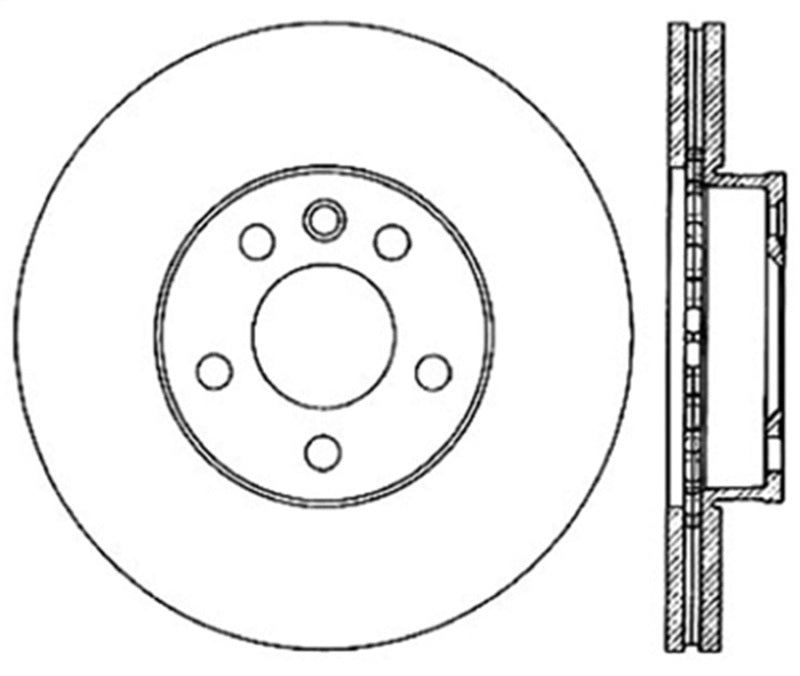 StopTech Slotted Sport Brake Rotor