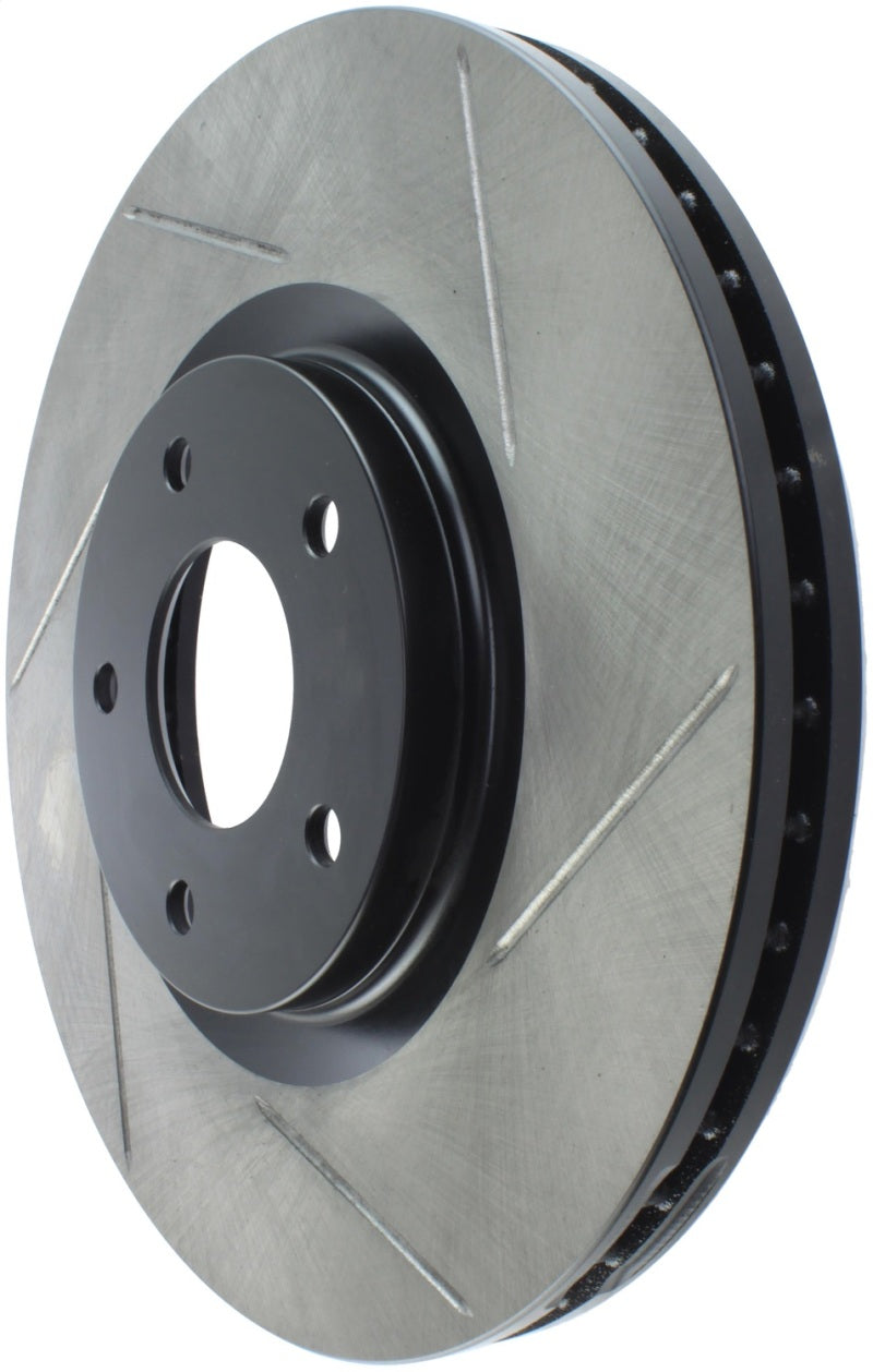 StopTech Power Slot 07-09 Nissan Sentra 2.5L SE-R Spec V SportStop Front Slotted Left Rotor