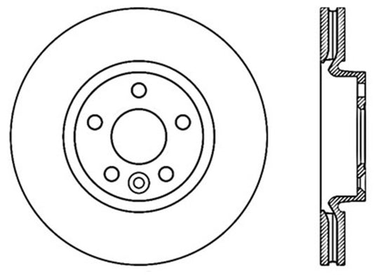 StopTech Slotted Sport Brake Rotor