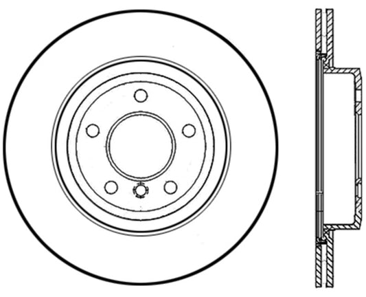 StopTech Slotted Sport Brake Rotor