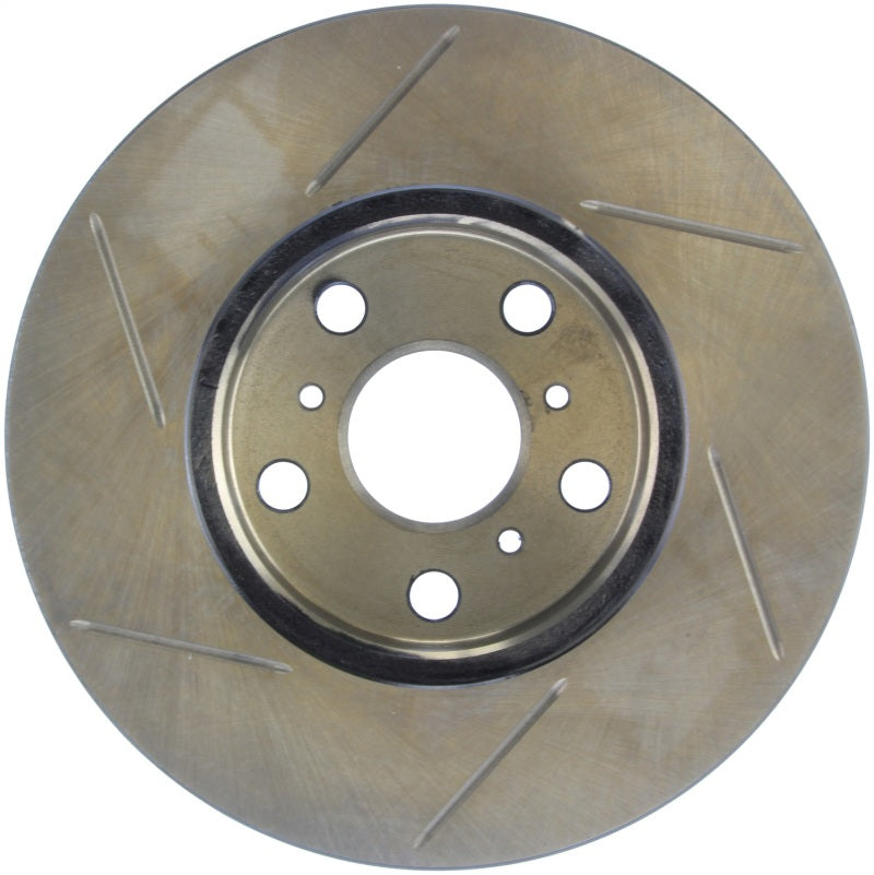 StopTech Power Slot 90-91 Toyota Celica GT/GT-S Front Left SportStop Slotted Rotor