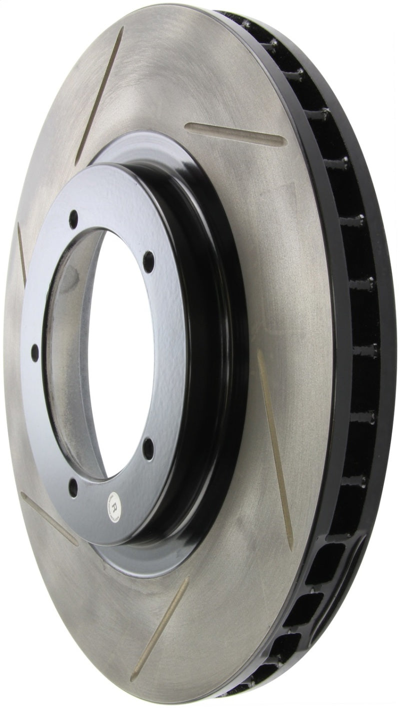 StopTech Power Slot 1986 Porsche 944 Right Front Slotted Rotor