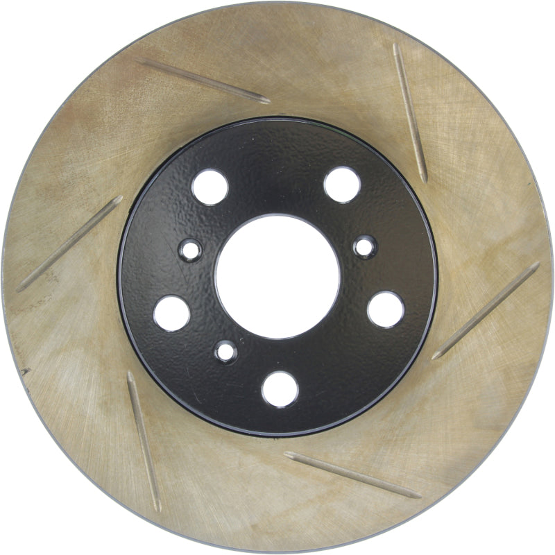 StopTech Power Slot 90-91 Toyota Celica GT/GT-S Front Left SportStop Slotted Rotor
