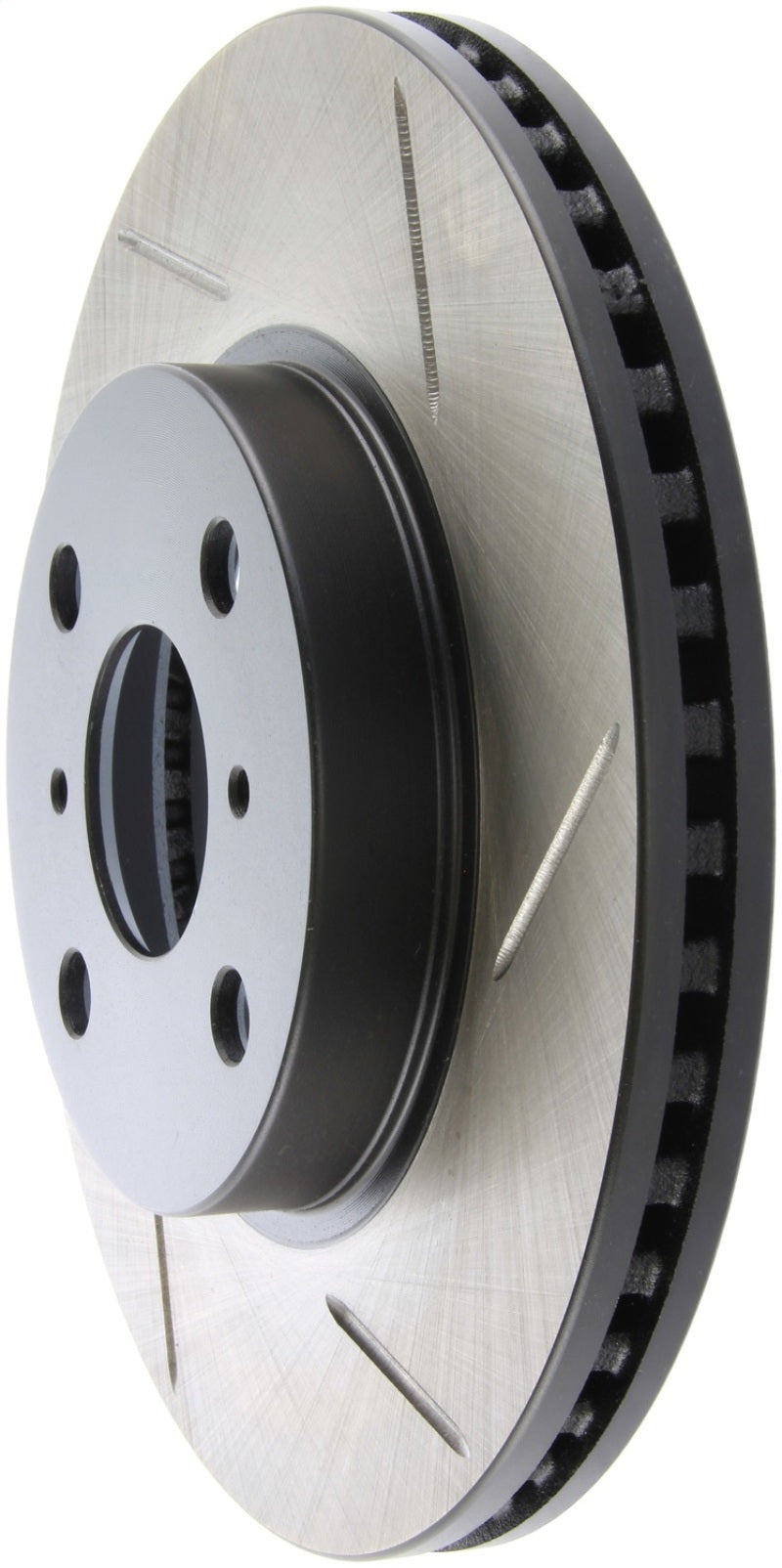 StopTech Power Slot 07-09 Toyota Yaris Front Left Slotted Rotor