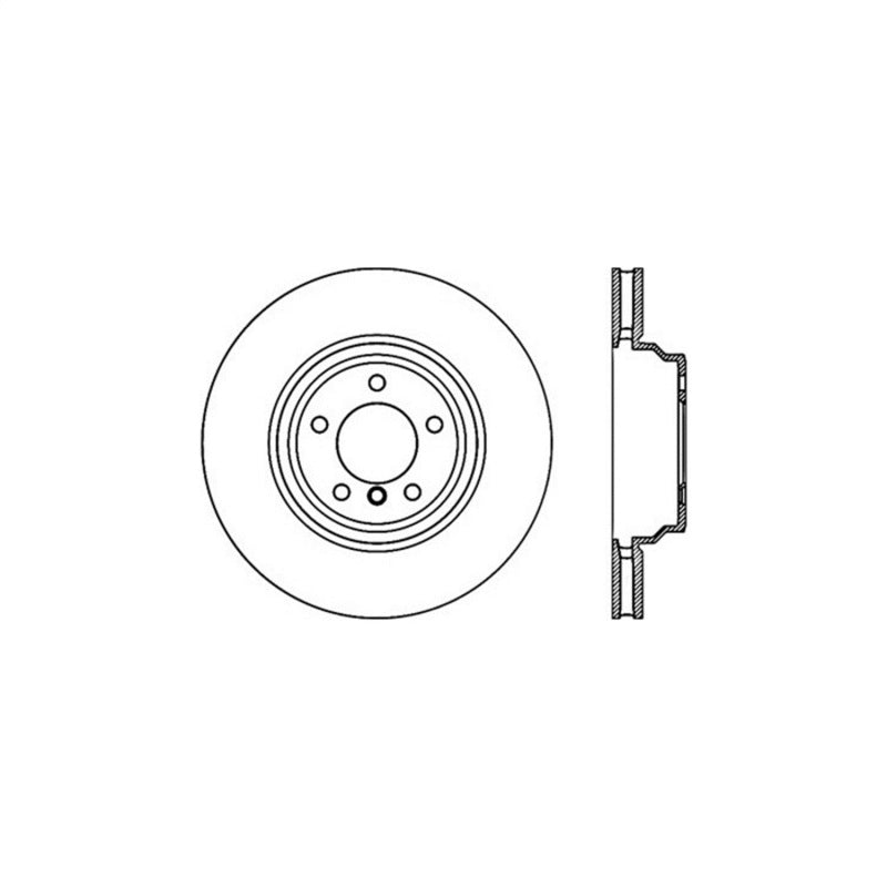 Stoptech 12 BMW 28i xDrive / 06 330 Series (E90) Sedan RWD/AWD Front CRYO-STOP Rotor