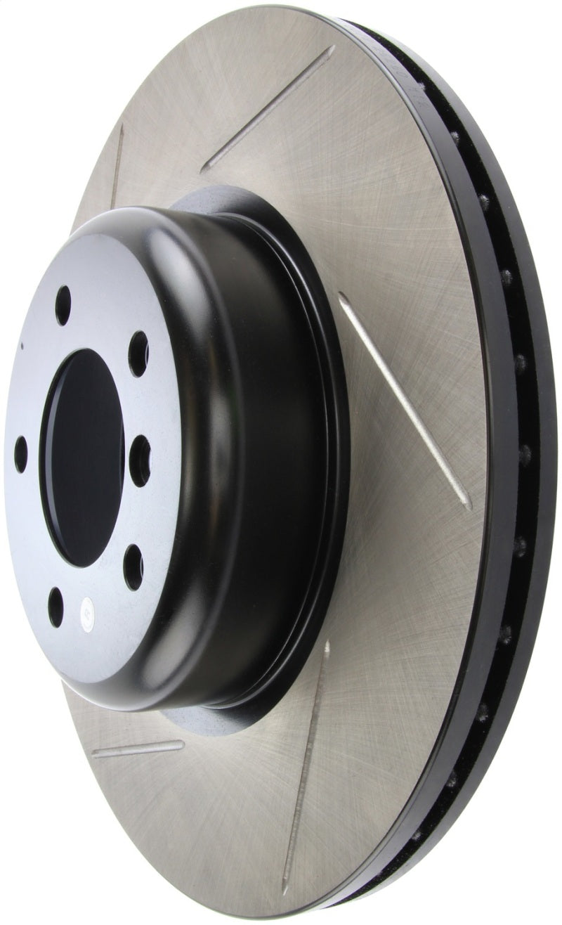 StopTech Power Slot 08-09 BMW 135i Coupe Front Right Slotted Rotor