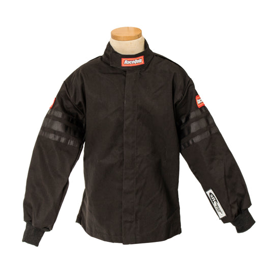 RaceQuip Black Trim SFI-1 JR. Jacket - KXXL