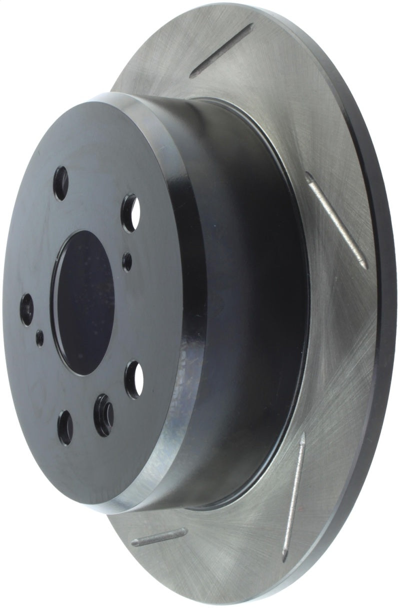 StopTech Power Slot 92-01 Toyota Camry 6cyl / 97-01 Lexus E Series Rear Right SportStop Slotted Rot