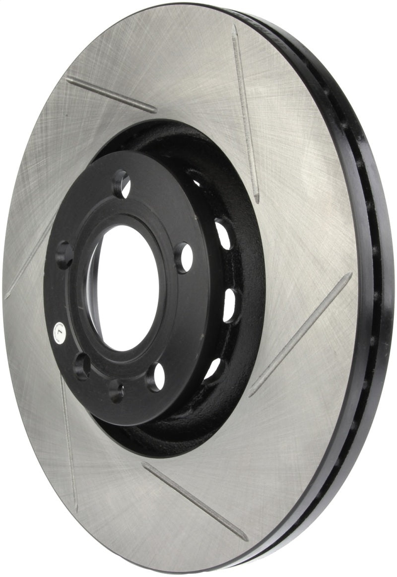 StopTech Power Slot 02-06 Audi A4/A4 Quattro 3.0L/98-04 A6/A6 Quattro AHA Front Left Slotted Rotor