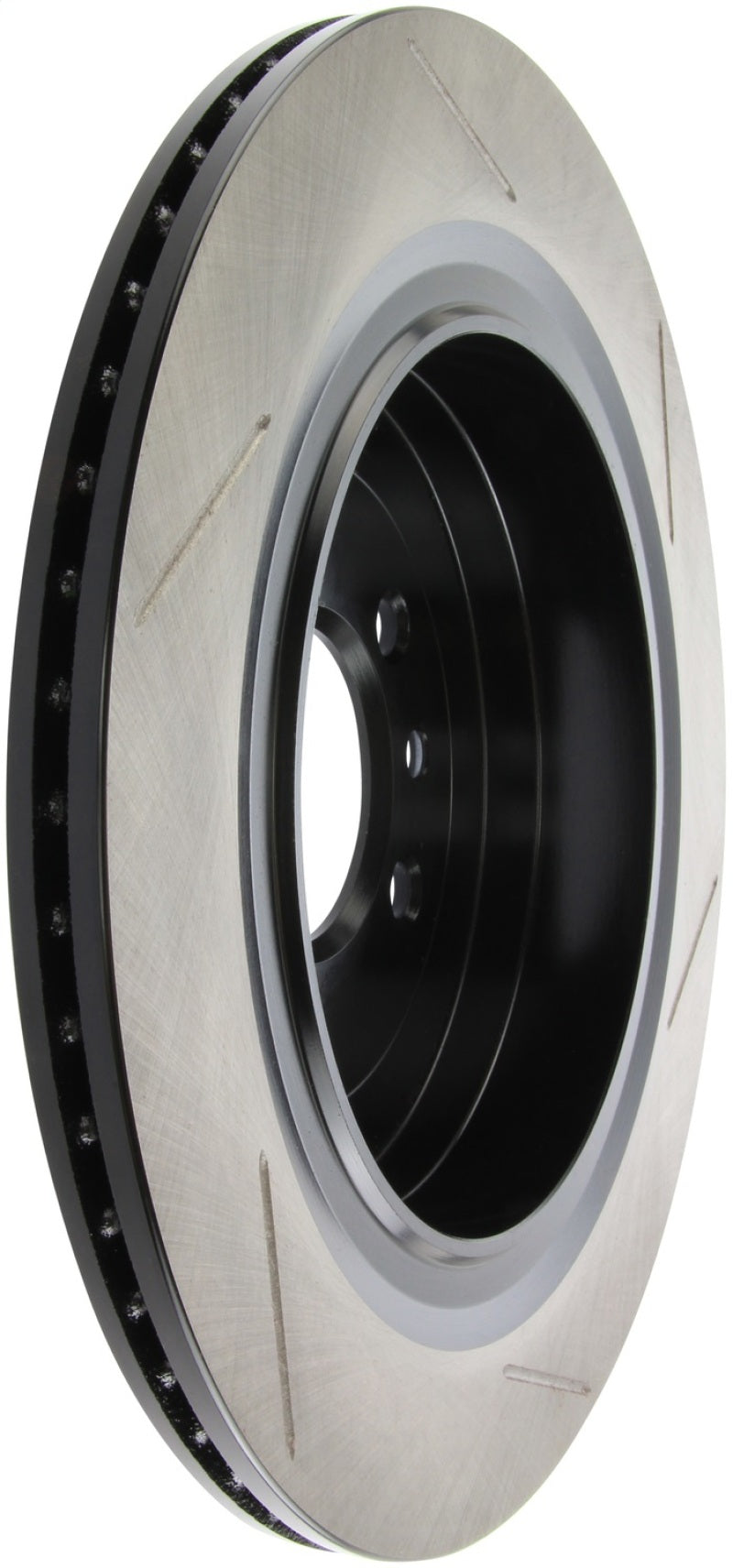 StopTech Power Slot 10-12 Land Rover LR4 / 06-09 Range Rover Sport S/C Left Rear Slotted Rotor