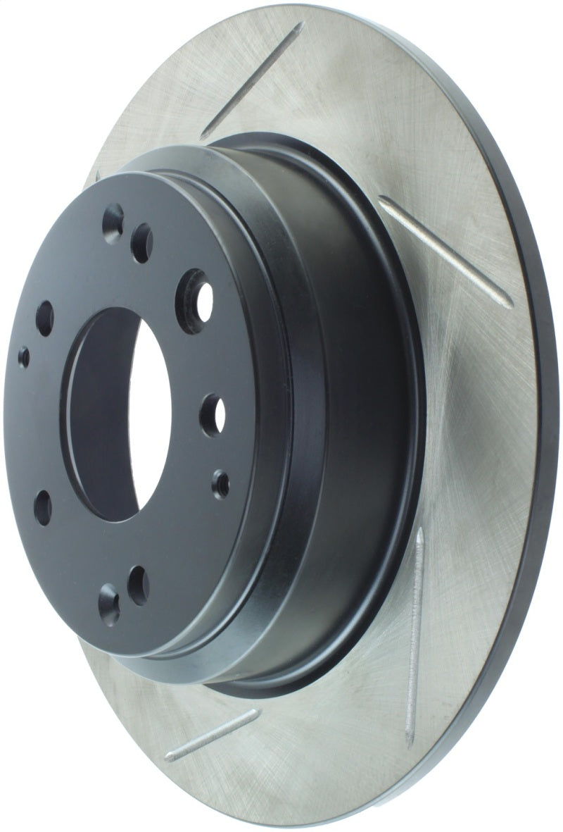 StopTech Power Slot 91-95 Acura Legend / 96-98 RL / 95-98 Honda Odyssey Right Rear Slotted Rotor