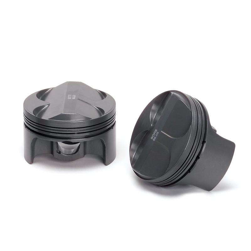 Supertech Nissan SR20DET 87mm Bore 32mm Comp Height -10cc Dish 9:1 CR Pistons w/H13 Pin - Set of 4