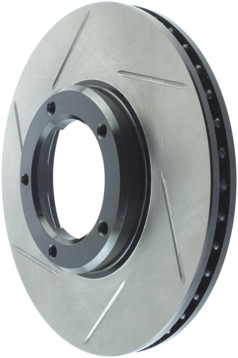 StopTech Power Slot 95-04 Toyota Tacoma 5 Lugs Front Right Slotted Rotor