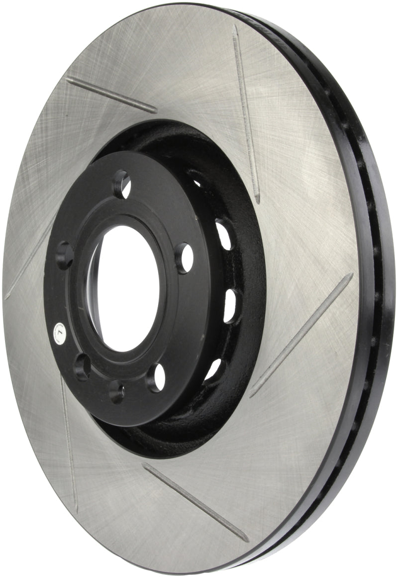 StopTech Power Slot 02-06 Audi A4/A4 Quattro 3.0L/98-04 A6/A6 Quattro AHA Front Left Slotted Rotor