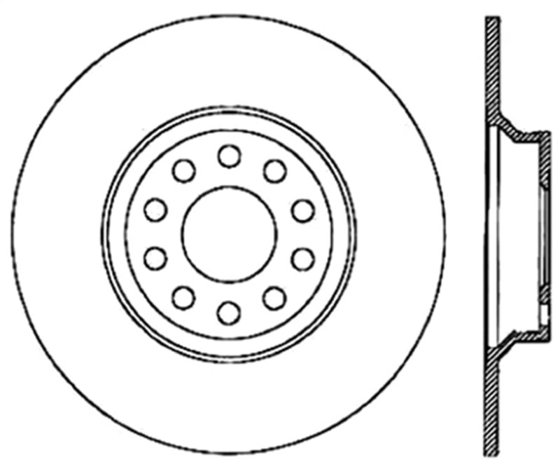 StopTech Slotted Sport Brake Rotor