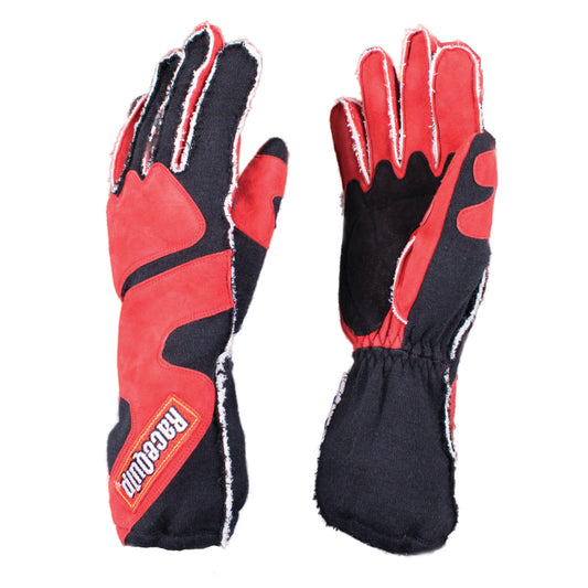 RaceQuip SFI-5 Red/Black Small Outseam w/ Closure Glove