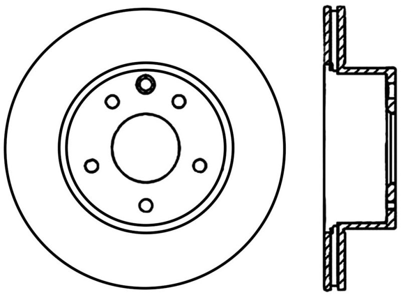 Stoptech 06-07 350Z / 05-07 G35 / 06-07 G35X Rear CRYO-STOP Rotor