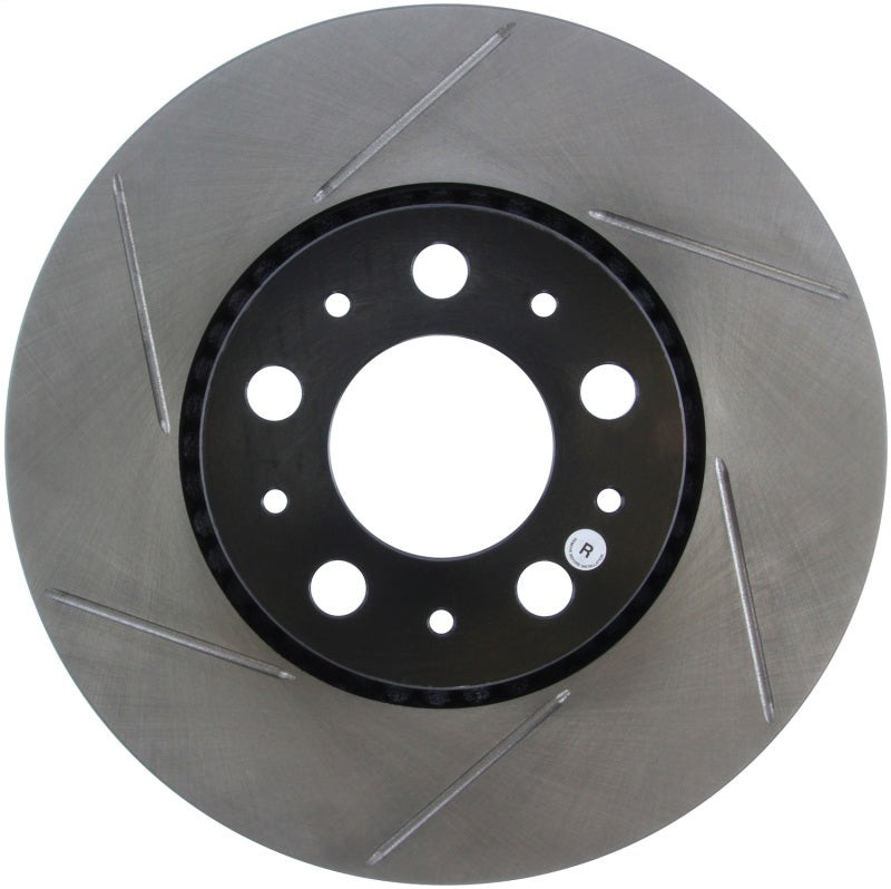 StopTech Power Slot 01-07 Volvo S60 / 99-06 S80 / 01-07 V70/V70R Front Left Slotted Rotors