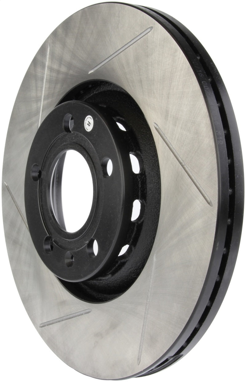 StopTech Power Slot 02-06 Audi A4/A4 Quattro 3.0L/98-04 A6/A6 Quattro AHA Front Right Slotted Rotor