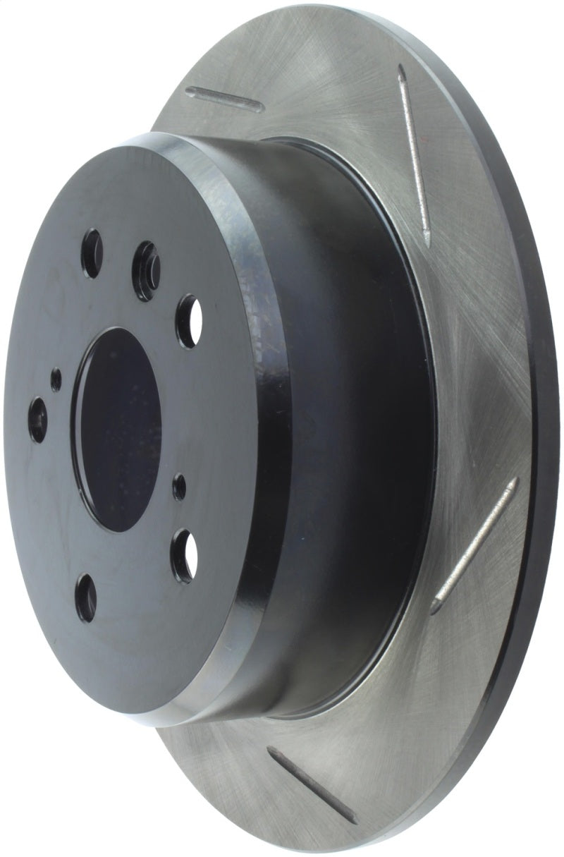 StopTech Power Slot 92-01 Toyota Camry 6cyl / 97-01 Lexus E Series Rear Left SportStop Slotted Roto