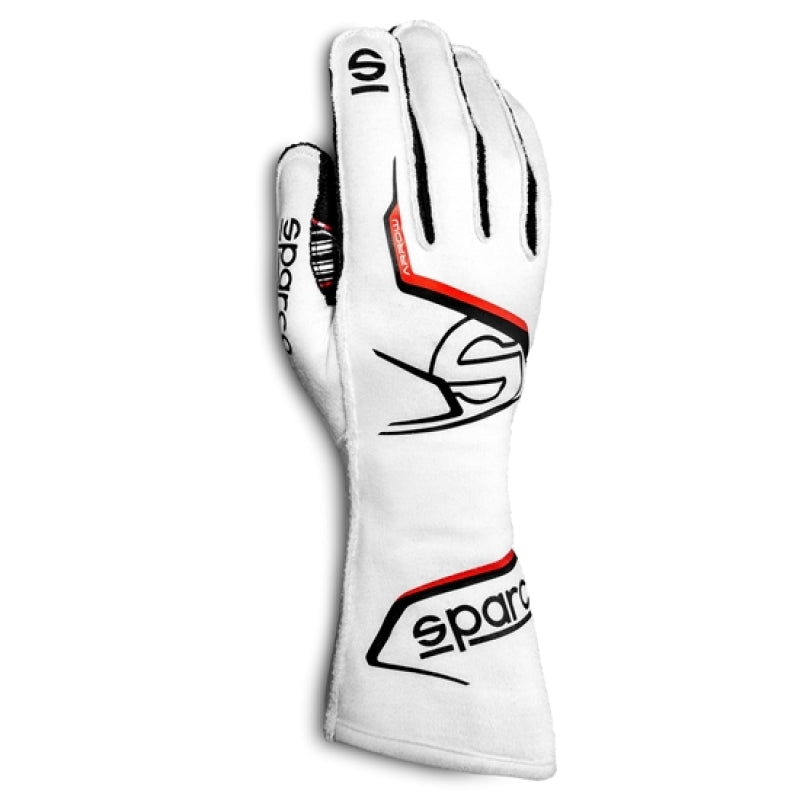 Sparco Gloves Arrow Kart 09 WHT/BLK